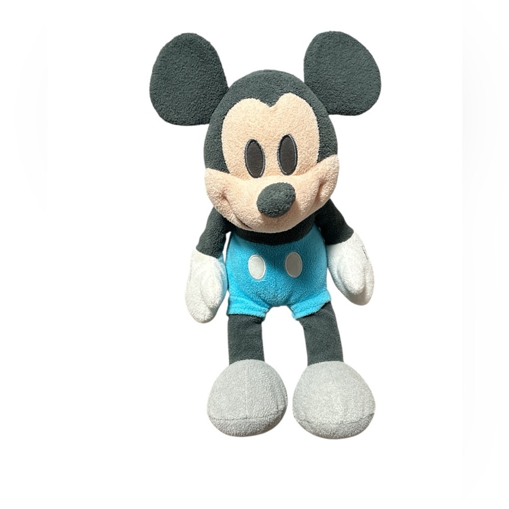 Disney Mickey Mouse Plush - Black, Blue, and Cream